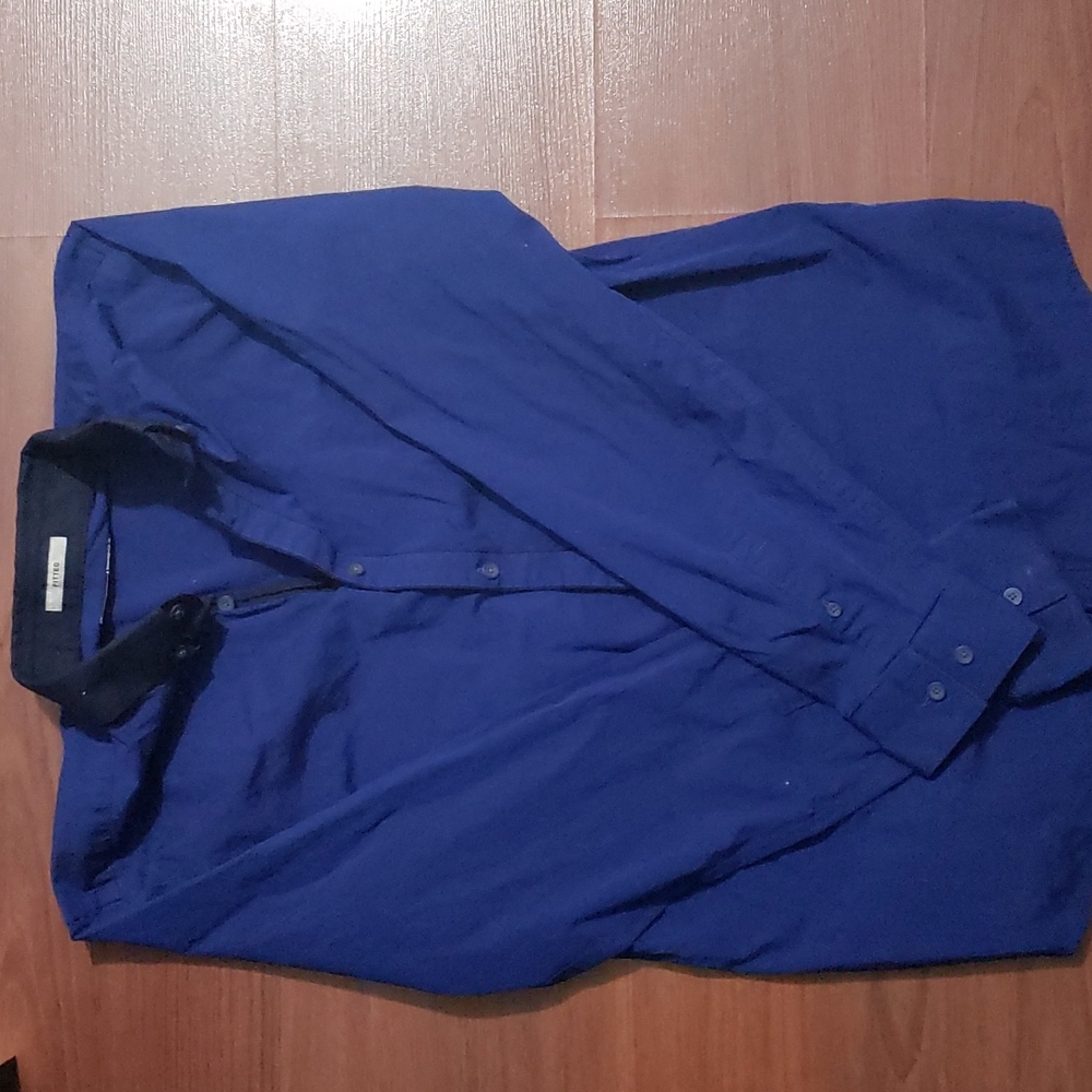 Express fitted button shirt